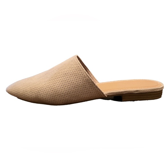 Old Navy Shoes - NEW Old Navy Classic Suede Mule in Taupe 9.5
